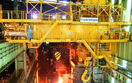 Steel industry crane Usiminas