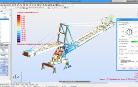 Estructura apiladora recogedora