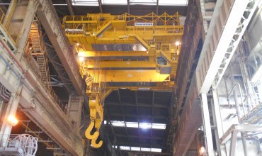 Modernisierung des Stahlwerks von Ipatigina
